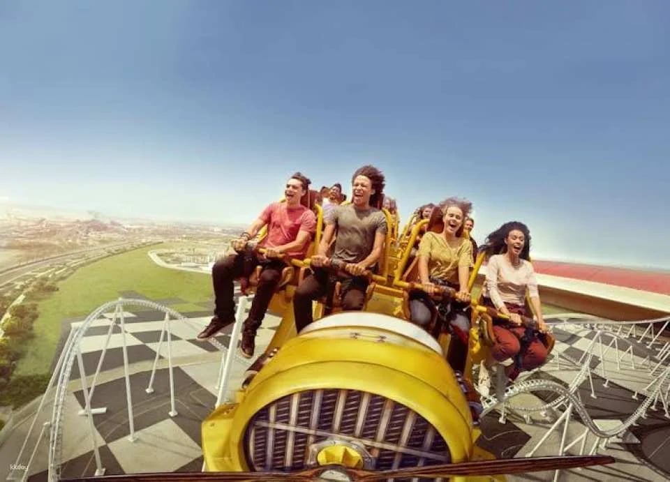 1-day 2 parks access to Yas Island Abu Dhabi