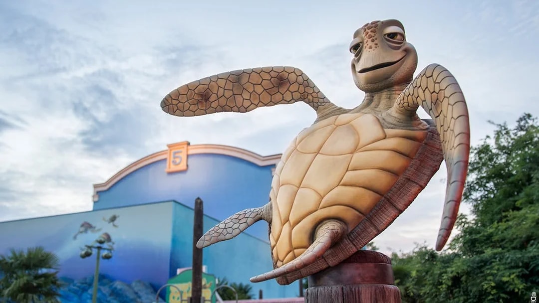 Disney Land Paris turtle idol for children.
