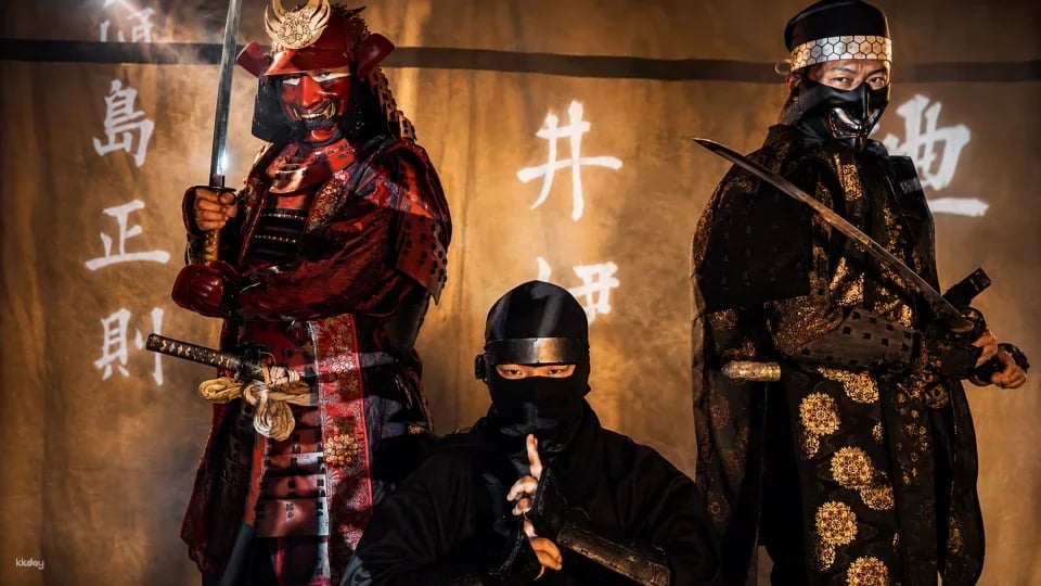 1 Hour Ninja Show Experience with Samurai Performance in Kyoto