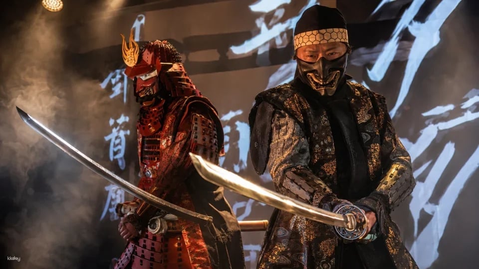 1 Hour Ninja Show Experience with Samurai Performance in Kyoto