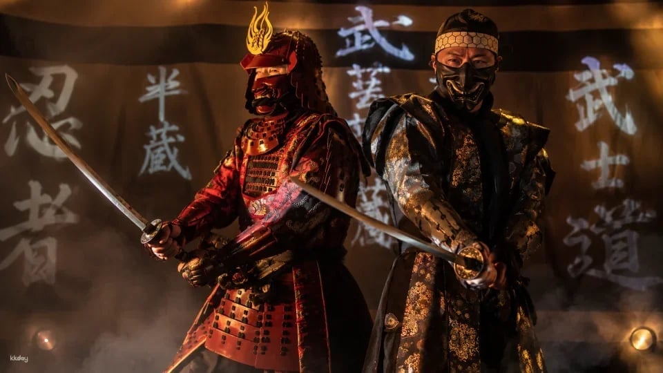 1 Hour Ninja Show Experience with Samurai Performance in Kyoto