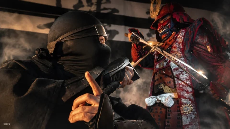 1 Hour Ninja Show Experience with Samurai Performance in Kyoto