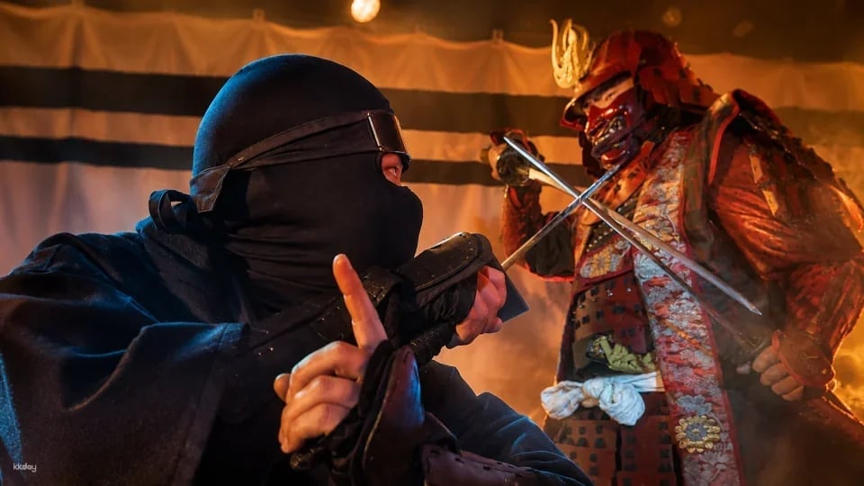 1 Hour Ninja Show Experience with Samurai Performance in Kyoto