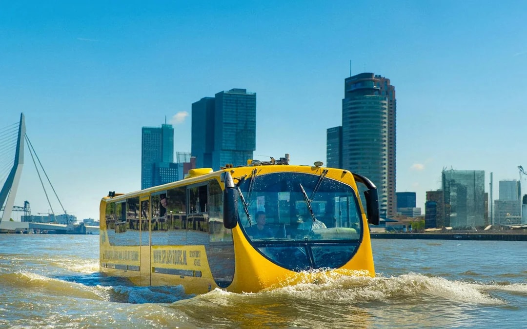 1-Hour Rotterdam Sightseeing Splashboat Tour Image 1