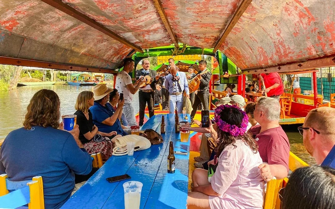 2-Day Mexico City Tour: Teotihuacán, Basilica, Frida Kahlo Museum, Xochimilco & Coyoacán Image 8