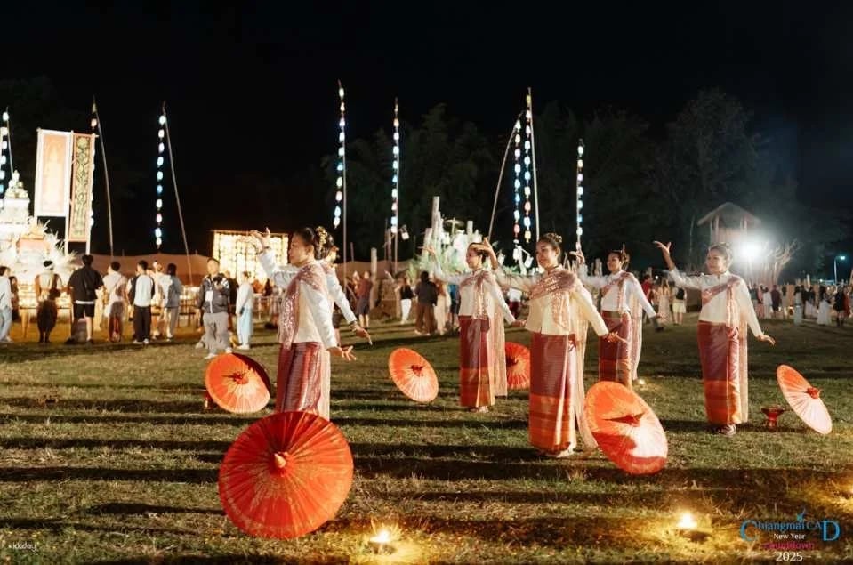 2027 Chiang Mai CAD New Year Countdown Grandest Fireworks & Lanterns | Thailand