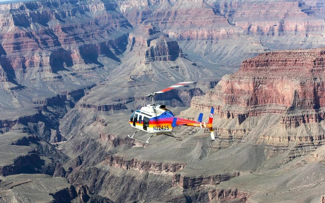 25-min Grand Canyon National Park Helicopter Tour with Optional Hummer Tour Image 7