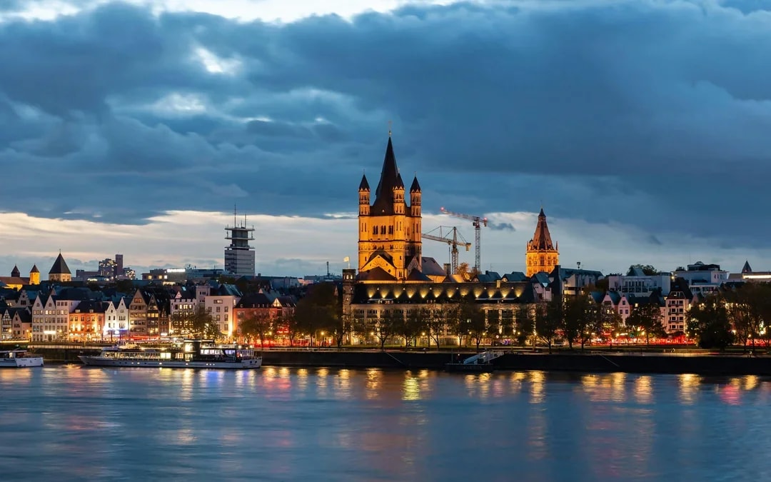 Cologne City Rhine River Evening Cruise with Lounge Music & DJ Image 7
