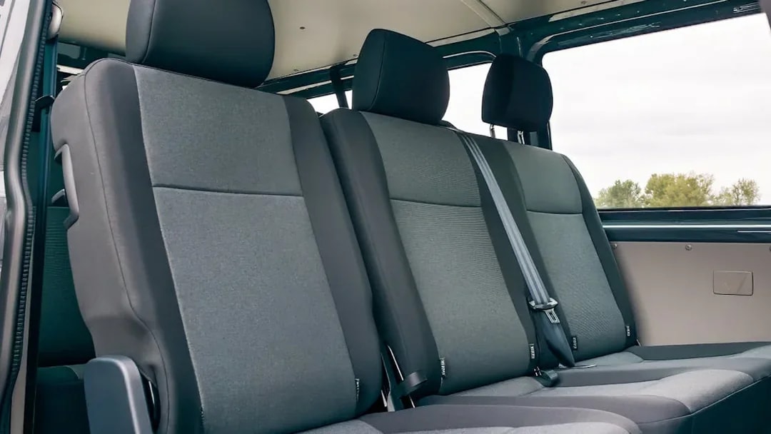 VIP minivan interior for Aurora borealis lights chase tour.