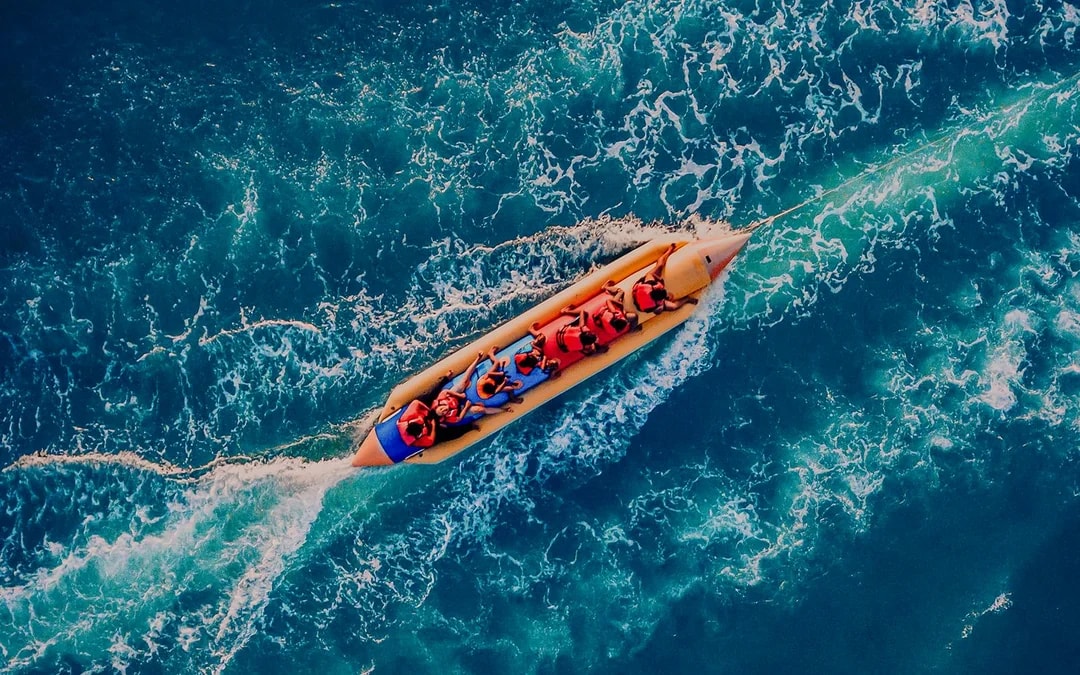 30 Minute Guided Banana Boat Ride in Dubai Image 3