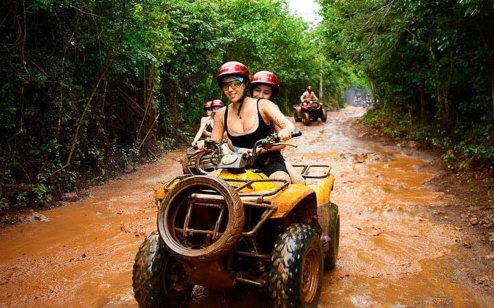 5-in-1 Adventure: ATV, Ziplines, Cenote , Reef Snorkeling, and Tequila Tasting