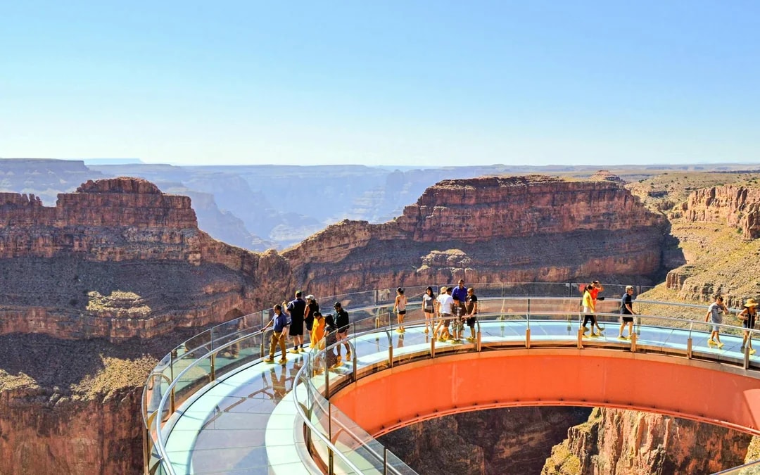70-min Las Vegas to Grand Canyon West Airplane/ Helicopter Tour with Rim Landing Image 9