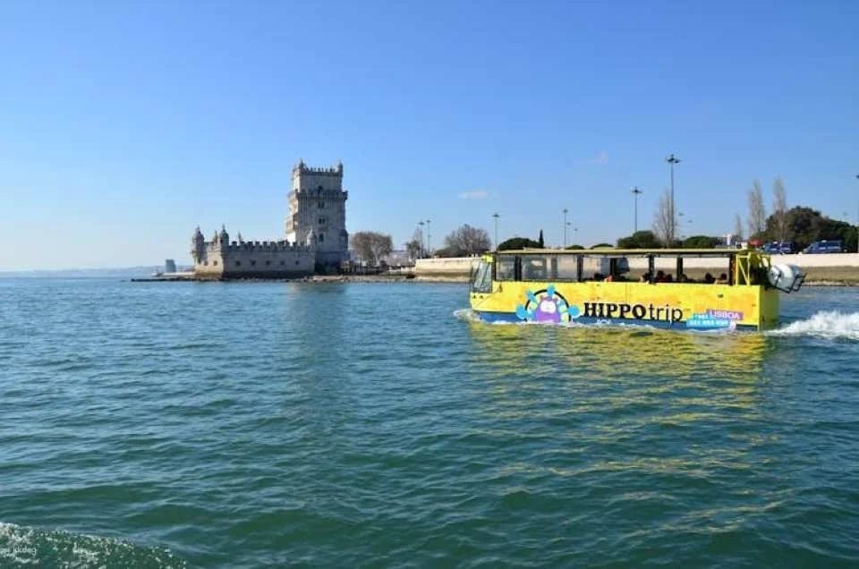 90 minutes amphibious bus guided tour in Lisbon