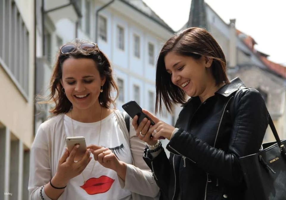 Aarau interactive scavenger hunt with the smartphone