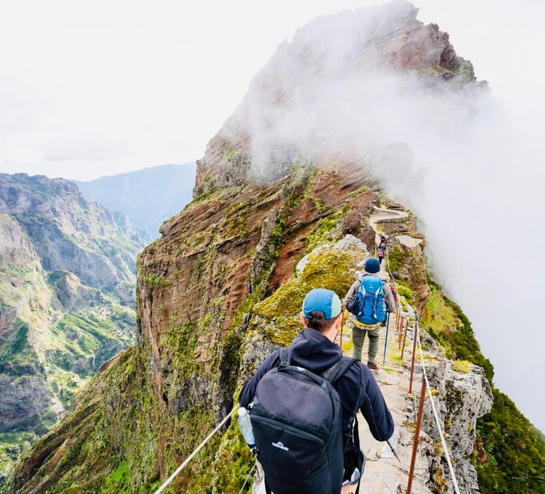 From Achada do Teixeira: One-Way Transfer to Pico do Arieiro
