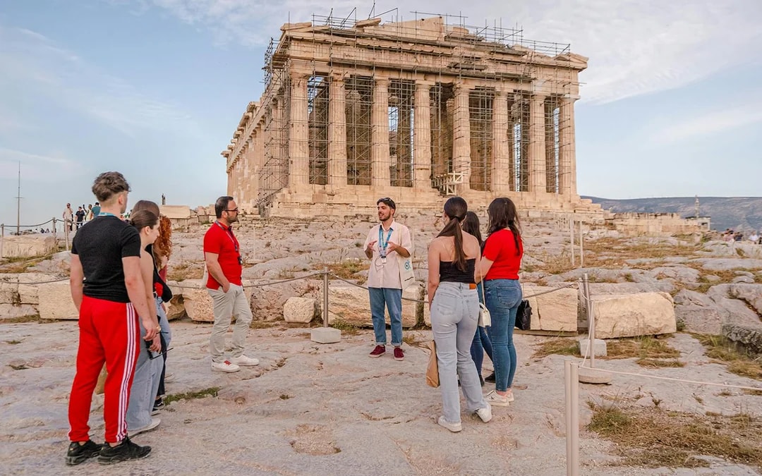 Acropolis & Parthenon + Acropolis Museum Guided Tour with Entry Tickets Image 1