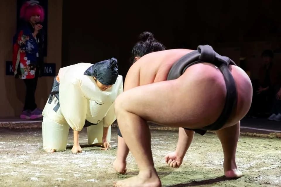 Admission Ticket to Kyoto Sumo Club Show with Chicken Chanko Hot Pot