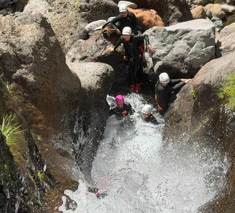 Afternoon Premium Canyoning & Rope Experience in Madeira