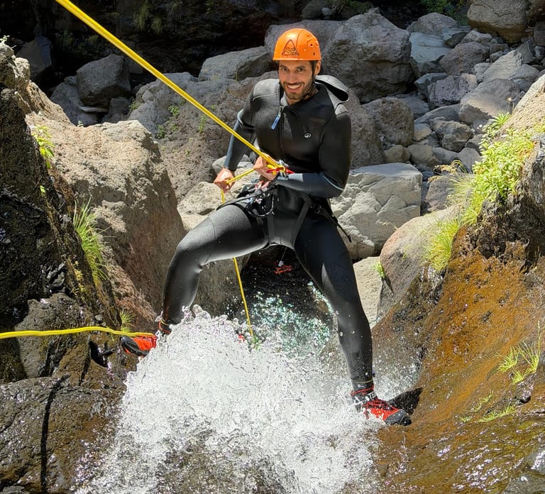 Afternoon Premium Canyoning & Rope Experience in Madeira