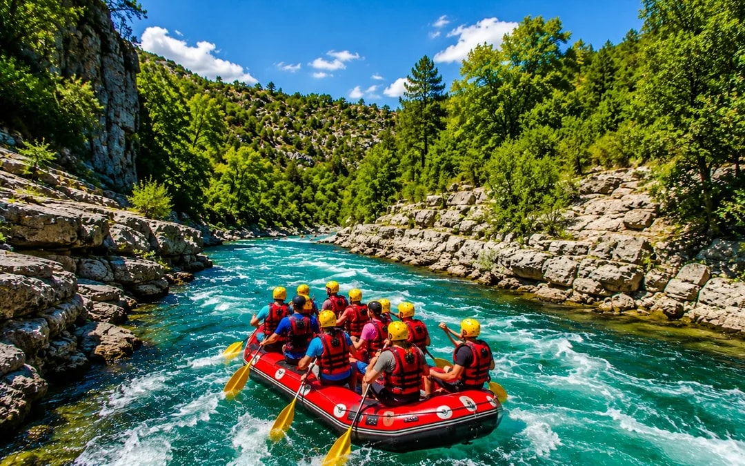 Alanya Rafting, Zipline, Jeep and Quad Safari Combo with Lunch and Transfers Image 2
