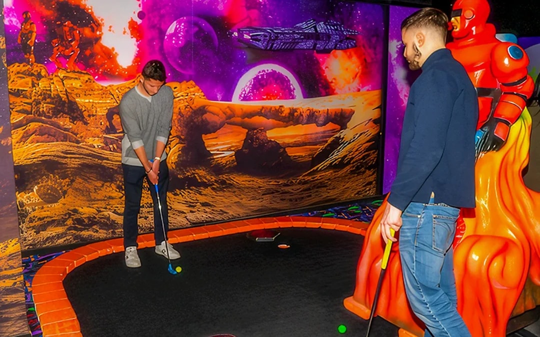 American Dream: Blacklight Mini Golf Entry Tickets Image 1
