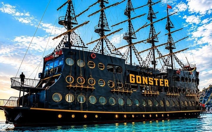 Antalya GONSTER All-Inclusive Pirate Boat Trip Image 6