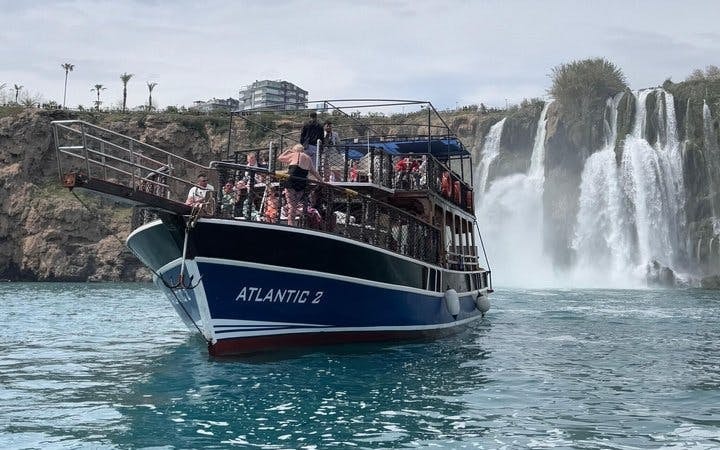 Antalya Lower Duden Waterfall Boat Tour with Lunch, Soft Drinks, and Hotel Transfers Image 6