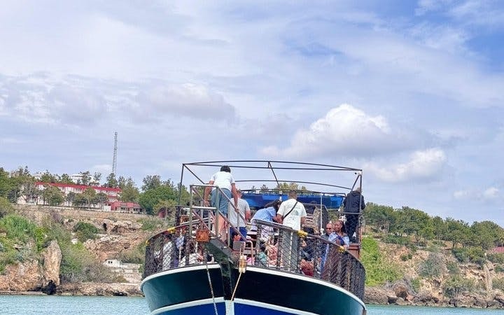 Antalya Lower Duden Waterfall Boat Tour with Lunch, Soft Drinks, and Hotel Transfers Image 7