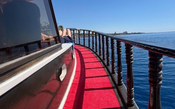 Antalya Lower Duden Waterfall Boat Tour with Lunch, Soft Drinks, and Hotel Transfers Image 8