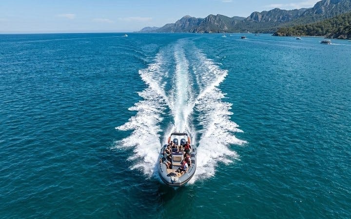 Antalya Pirate-Themed Boat Cruise with Foam Party, DJ, Lower Duden Waterfall Visit, Lunch, and Hotel Transfers Image 7