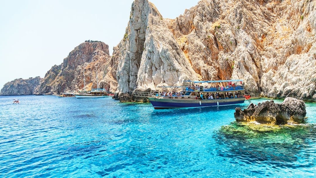 Day Cruise to Suluada Island from Antalya with Lunch & Hotel Transfers