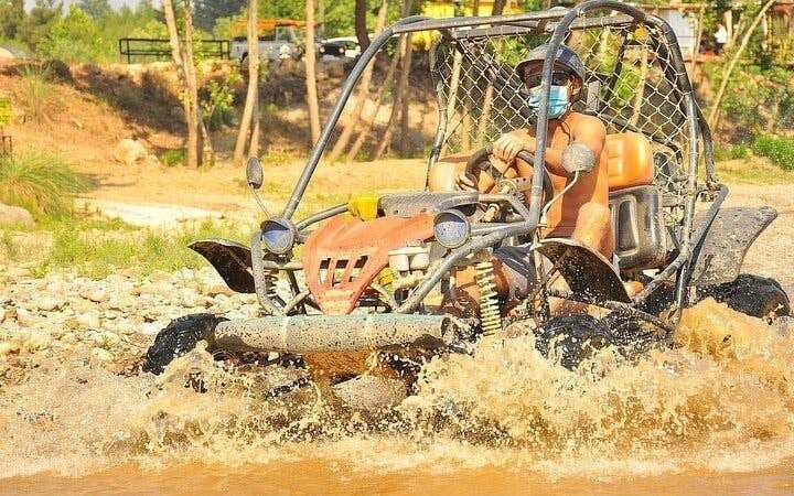 Antalya Super Combo 4-in-1: Rafting, Jeep Safari, Buggy & Zipline