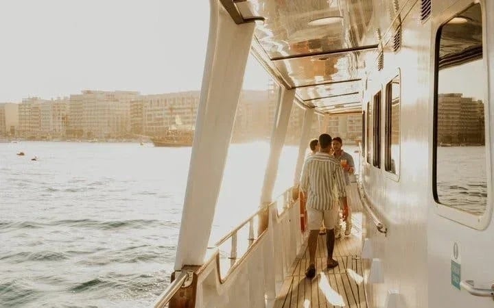 Aperol Sunset Cruise Malta with Free Flowing Aperol Spritz. Image 7