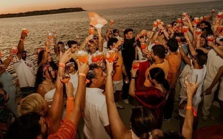 Aperol Sunset Cruise Malta with Free Flowing Aperol Spritz. Image 8