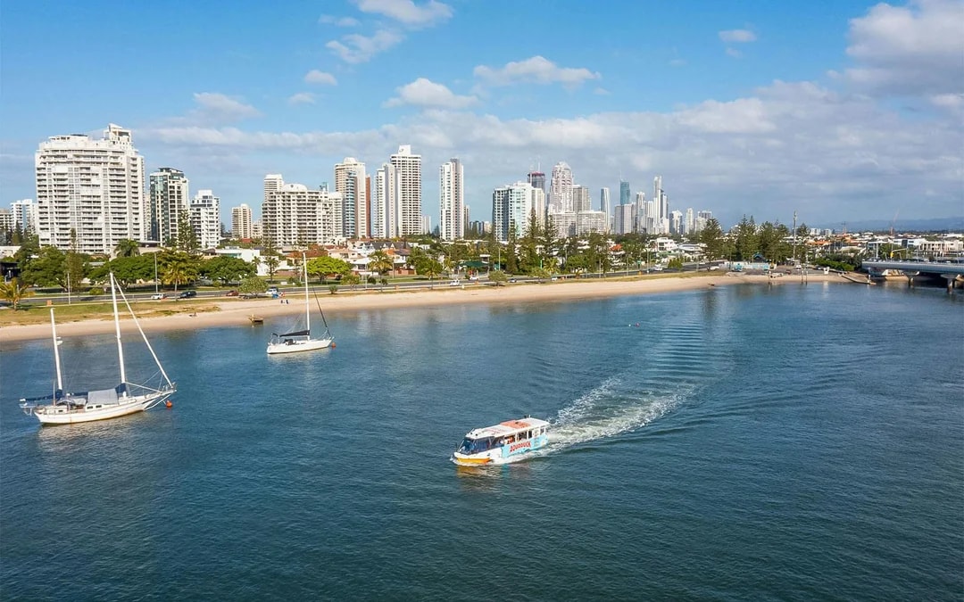 Aquaduck Sunshine Coast: 1 Hour City Tour & River Cruise Image 5