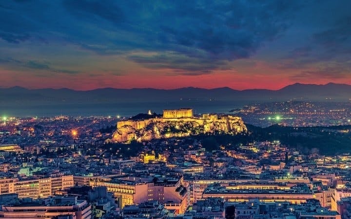 Athens Self-Guided Walking Tour on Mobile App