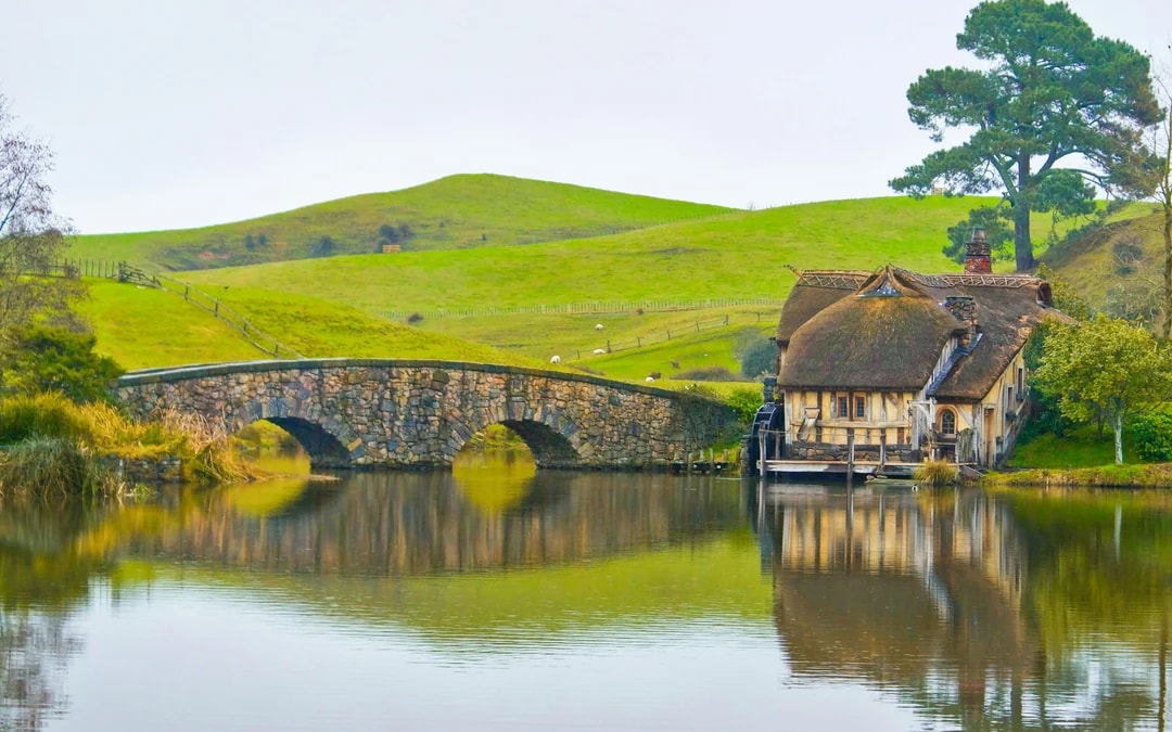 From Auckland: Hobbiton Movie Set & Waitomo Glowworms Caves Signature Guided Tour Image 7