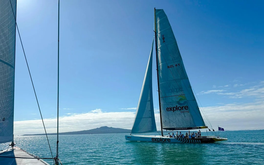 Auckland Waitemata Harbour America's Cup Sailing Experience Image 6
