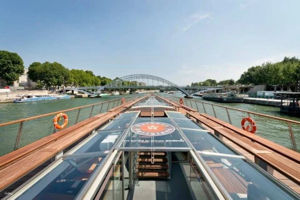 Audioguided tour of the Eiffel Tower with cruise ticket