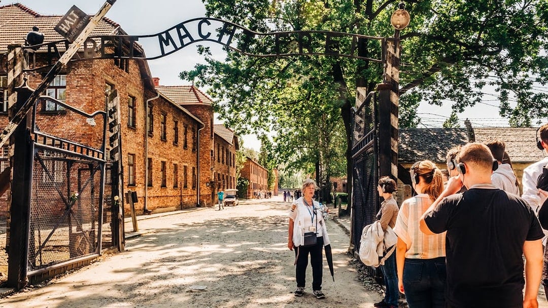 Guided Tour of Auschwitz-Birkenau with Evening Walking Tour of Krakow Old Town