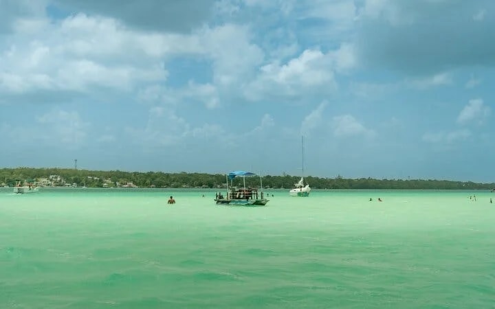 Bacalar Lagoon Day Trip with Breakfast, Lunch, Cenote Visits, and Pontoon Boat Tour from Cancun Image 7
