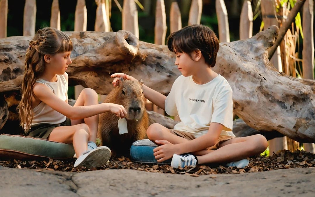 Bali Zoo Tickets with Capybara Interaction & Optional Brunch Image 1