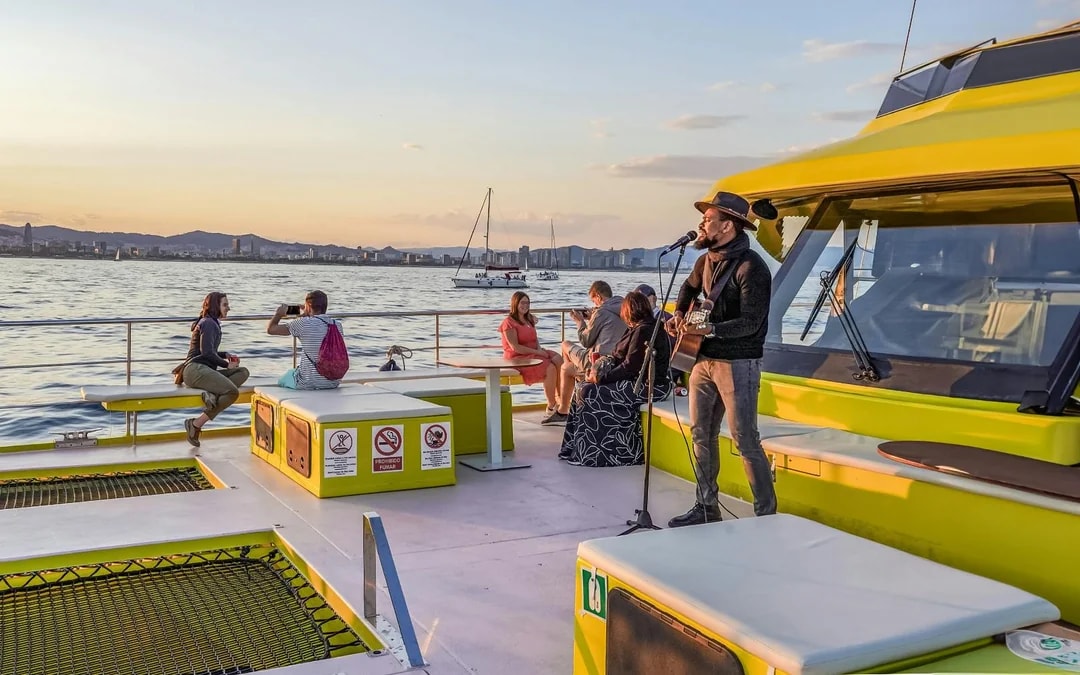 Barcelona Sightseeing Cruise on an Eco-Catamaran Image 1