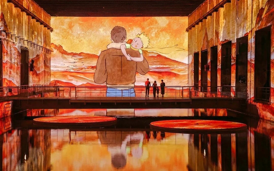 Bassins des lumières: Little Prince Immersive Experience, Bordeaux