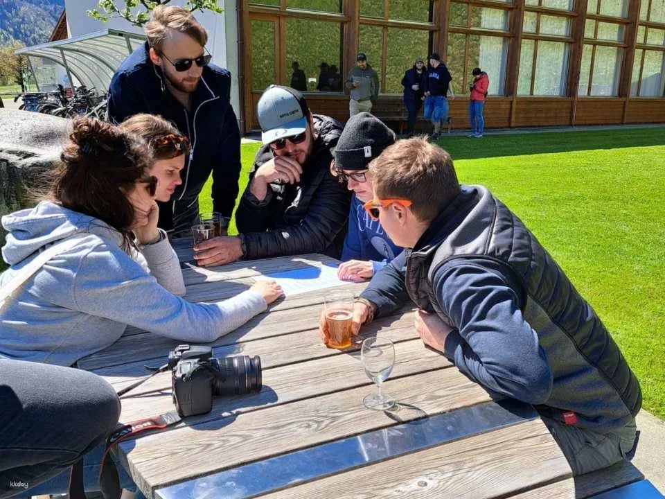 Beer Fun Competition at the Desired Location