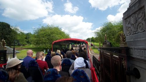 Belfast hop-on hop-off open-top double-decker sightseeing bus tour