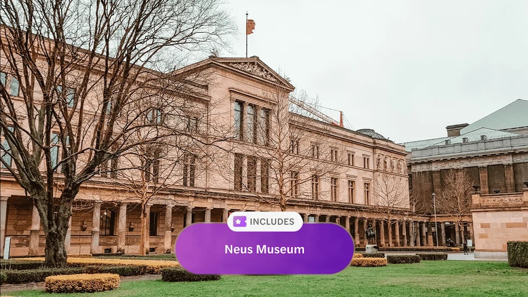 Neues Museum exterior in Berlin, included with Berlin WelcomeCard.