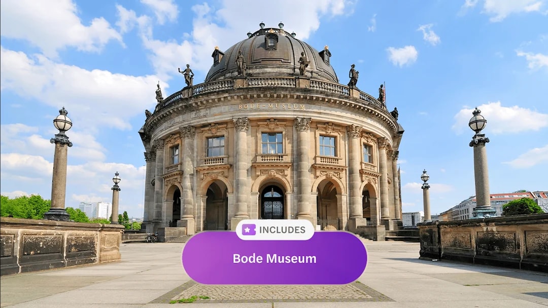 Bode Museum exterior in Berlin, included with Berlin WelcomeCard.