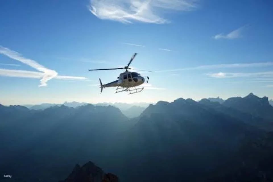 Bern city helicopter tour