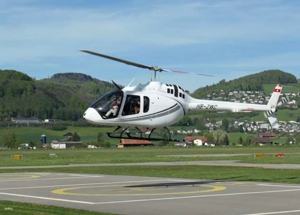 Bern city helicopter tour